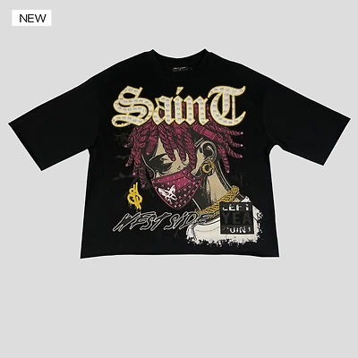 Left Point Croptop T-shirt (25-1555)