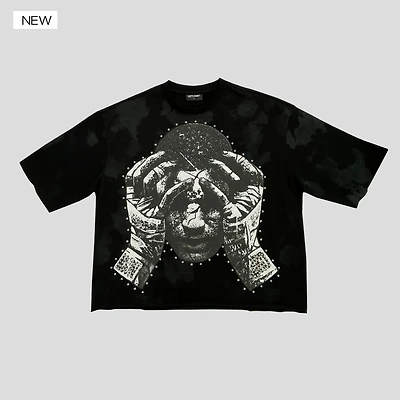 Left Point Cropped T-Shirt