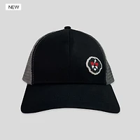 Gorra Rebel Jack - Negra Trucker