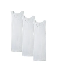 GRANA 3 Pack Men's White A-Shirt