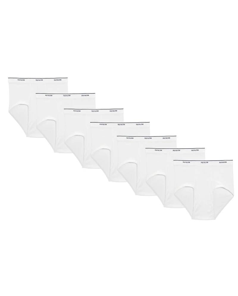 Fruit of the Loom - 6 Pack Men's Classic White Briefs