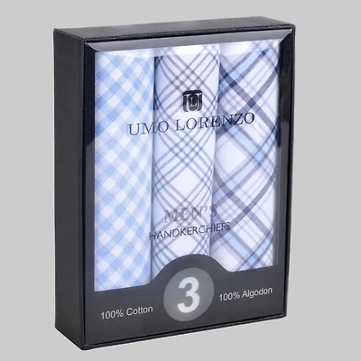 Men's Boxed Cotton Handkerchiefs