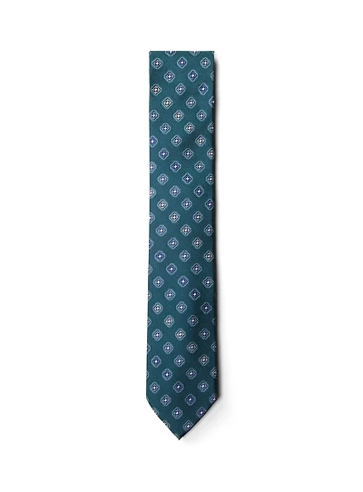 Small Square Pattern Tie