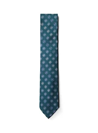 Small Square Pattern Tie