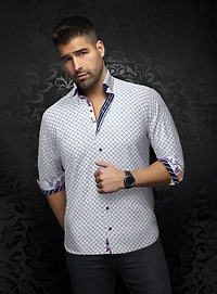 Spirals Print 'Bosco' Shirt