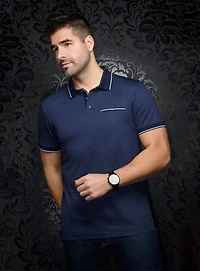 'Fioravante' Solid Polo