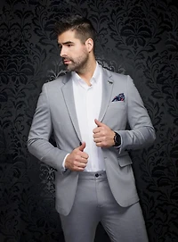 Veston en tricot 'Giacomo'