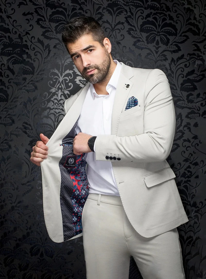 Veston en tricot 'Giacomo'