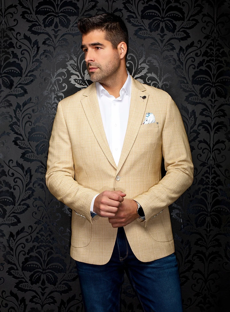 'Jace' Seersucker Effect Sport Jacket