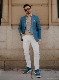 Pantalon en tricot 'Johnny-Skc'