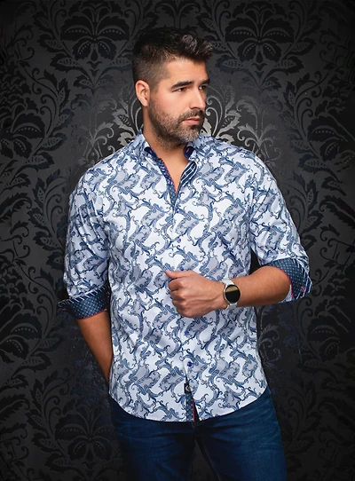 Chemise à motif paisley 'Mirage'