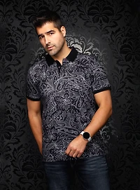 Polo à motif floral 'Monterosso'