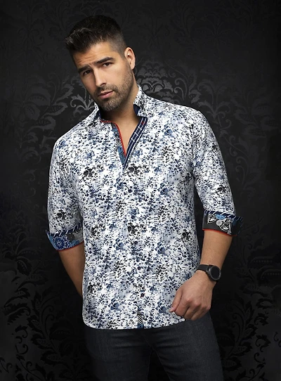 Chemise 'Pryse' à motif floral