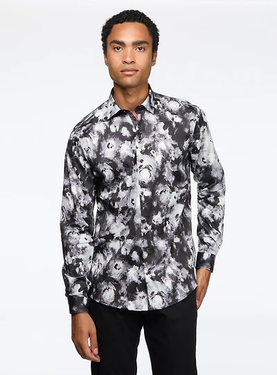 'Rosarugosa' Circle Print Shirt
