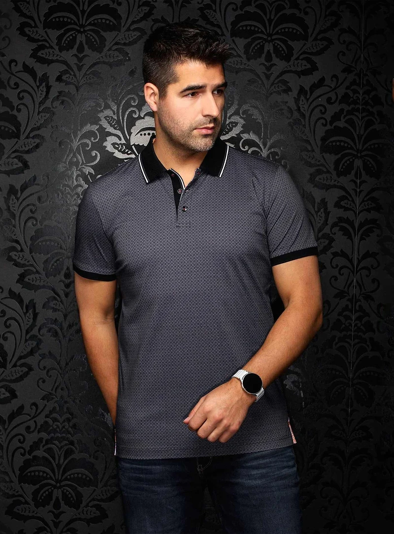 Polo à micro diamants 'Seacliff'