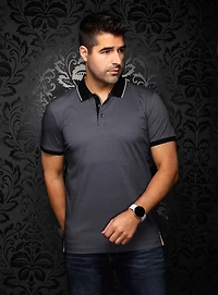 Polo à micro diamants 'Seacliff'