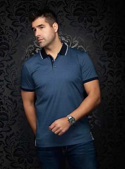 Polo à micro diamants 'Seacliff'