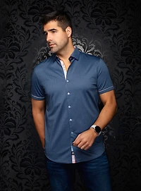 Chemise à motif de brique 'Sonoran-SS'