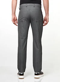 Linen Effect Dress Pants