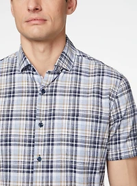 Chemise à carreaux madras