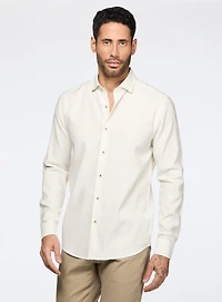 Solid Linen Shirt