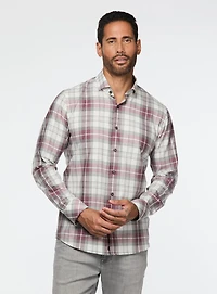 Pink Plaid Shirt