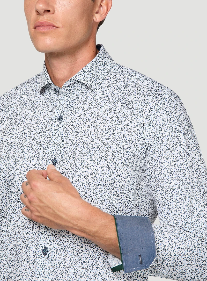 Botanical Print Shirt