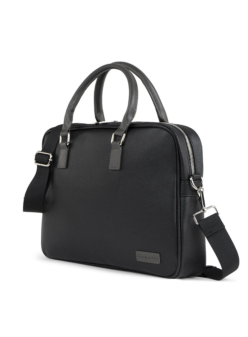 'Contrast' Leather Briefcase