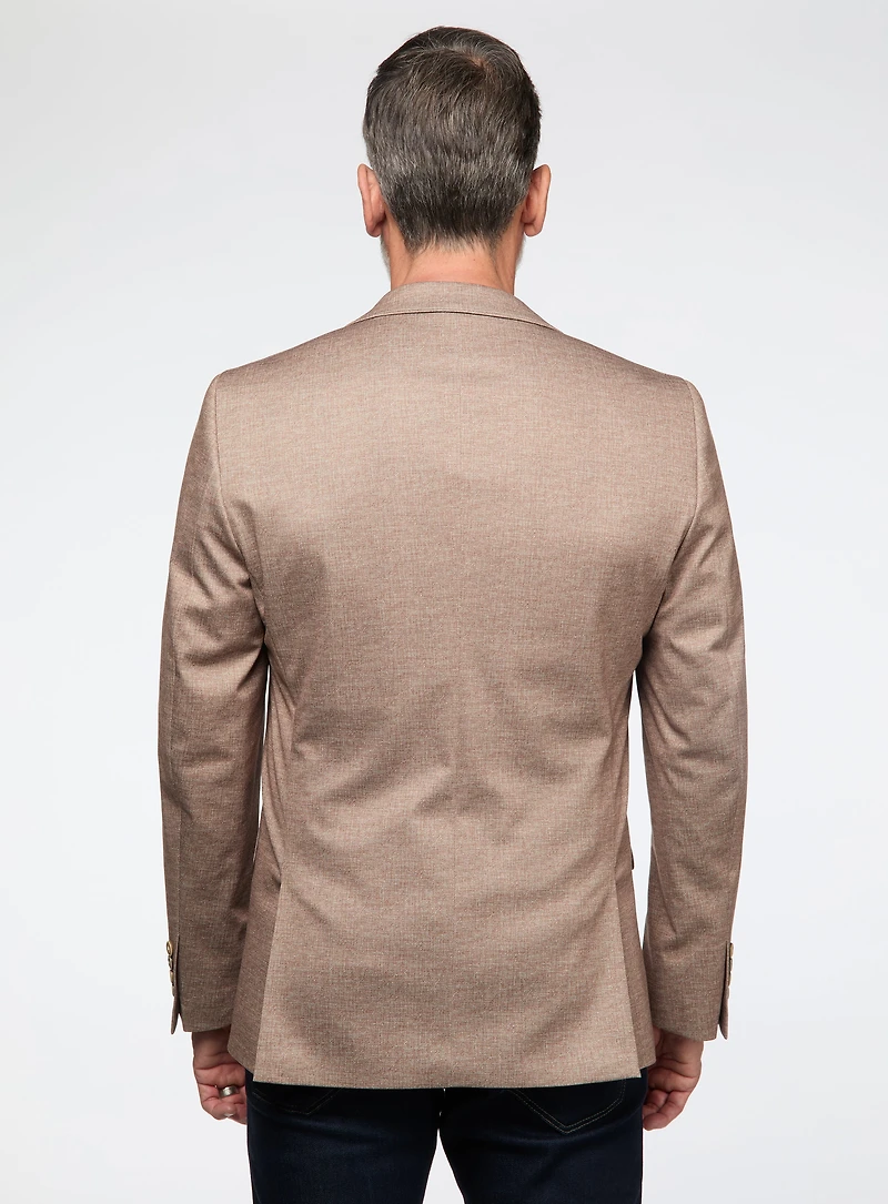 Bronze Knit Sport Jacket