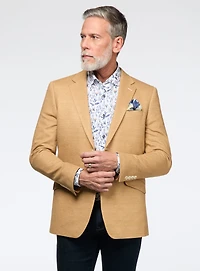 Veston en tricot maïs