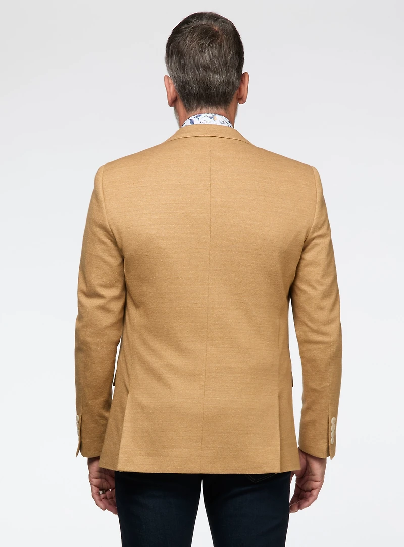 Veston en tricot maïs