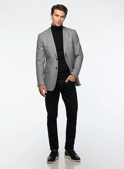 Grey Jersey Sport Jacket