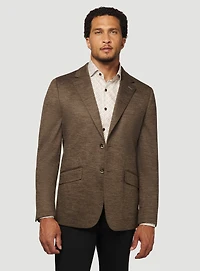 Coffee Knit Sport Jacket