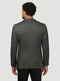 Veston charbon à micro points