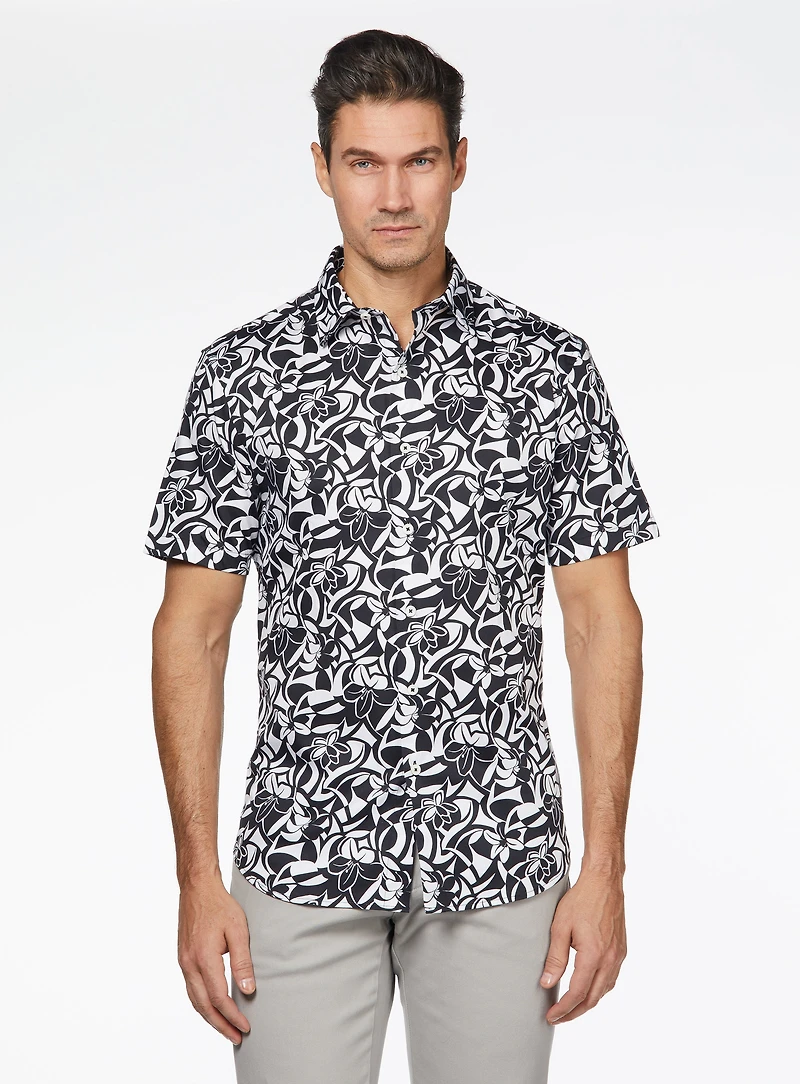 Fern Print Short Sleeve Shirt