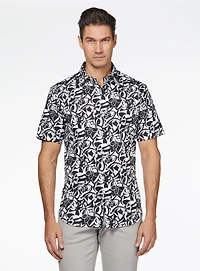 Fern Print Short Sleeve Shirt
