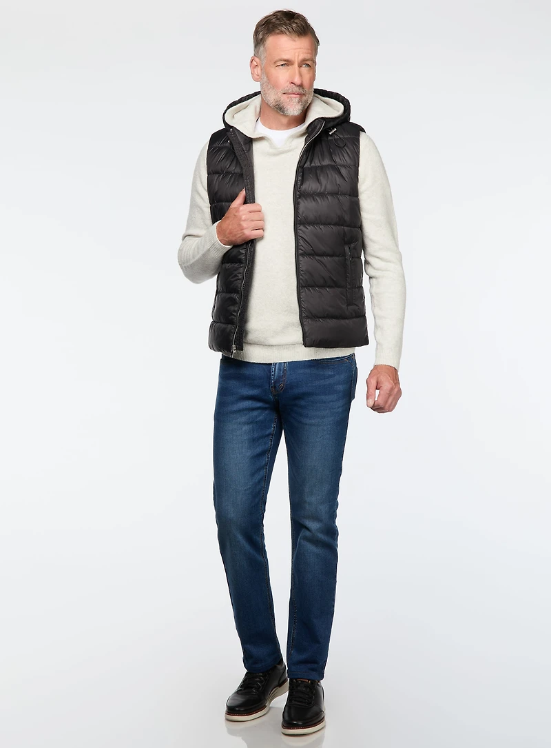 Sleeveless Quilted Jacket