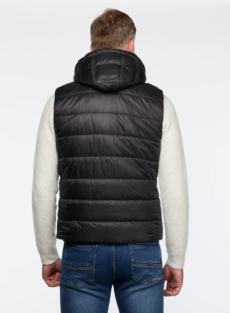 Sleeveless Quilted Jacket
