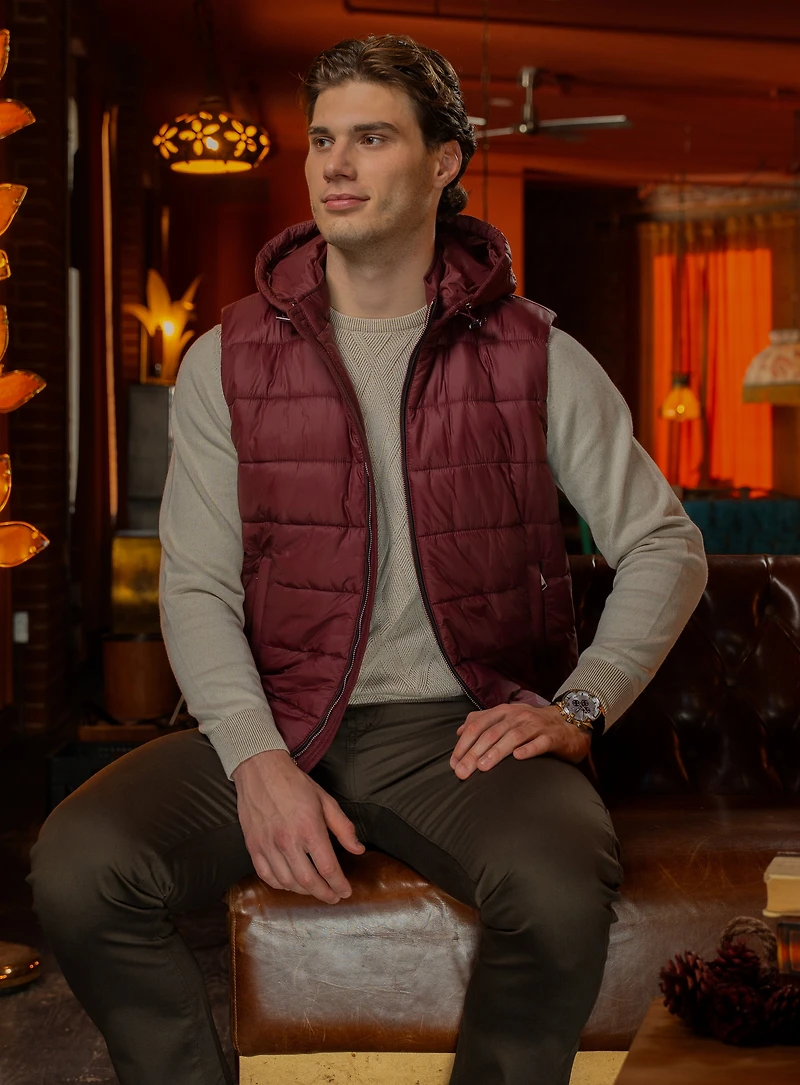 Veste matelassée sans manches