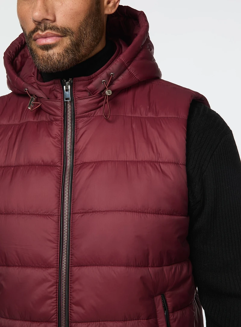 Sleeveless Quilted Jacket