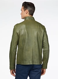 Green Leather Jacket