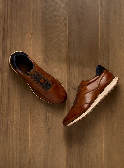 Cognac 'Cirino' Shoes