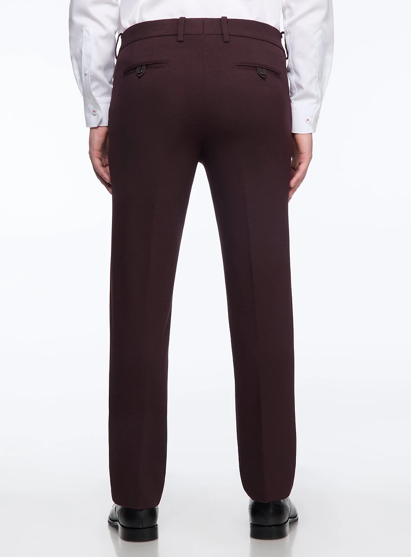Pantalon habillé à micro motif