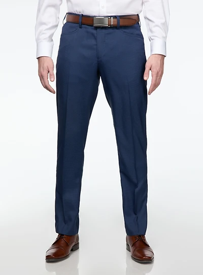 Pantalon habillé texturé