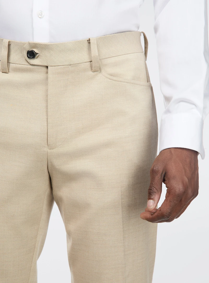 Pantalon habillé à micro diamants