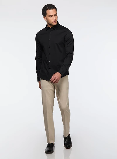 Pantalon habillé à micro diamants