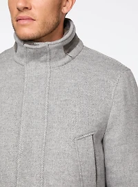 Pardessus en tricot sergé