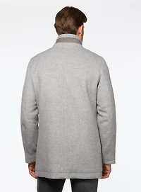 Pardessus en tricot sergé