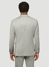 Complet gris en flanelle