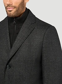 Prince of Wales Check Overcoat